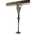 thumbnail image 1 of Room Designs Center Support Leg (Adjustable), Set of 2 Black Functional Round, 1 of 5