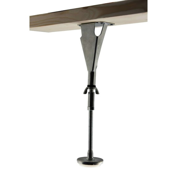 Room Designs Center Support Leg (Adjustable), Set of 2 Black Functional Round