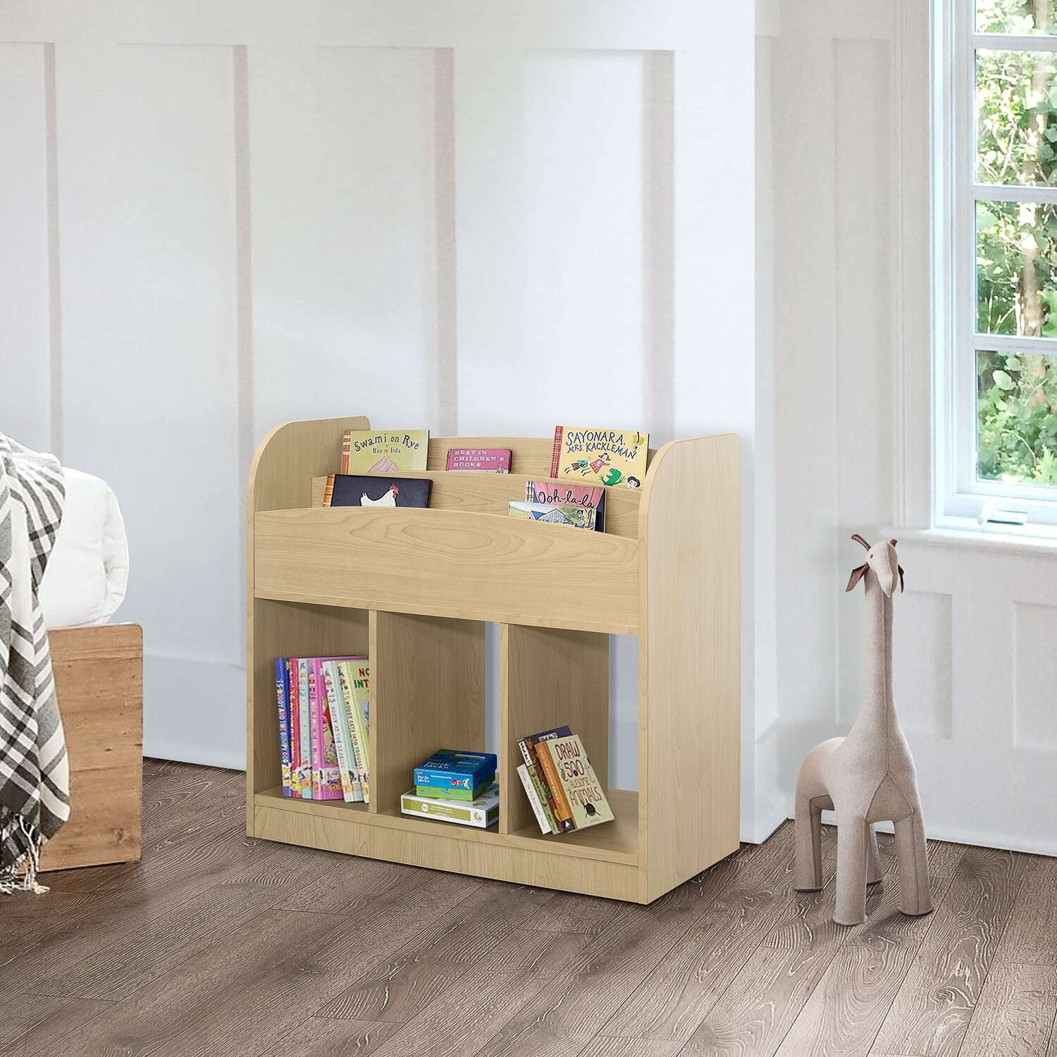 Rectangle Kitchen Ideas Room Designs Magazine Rack / Bookshelf Maple Contemporary Straight ...