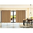 thumbnail image 1 of Room Divider 1 Piece K100 Thermal Gold Color Blackout Panel Patio Door Window Curtain Sliding Door 3 Layered Privacy Wall With Grommets,Extra Wide Size : 100" Wide X 84" Length, 1 of 3