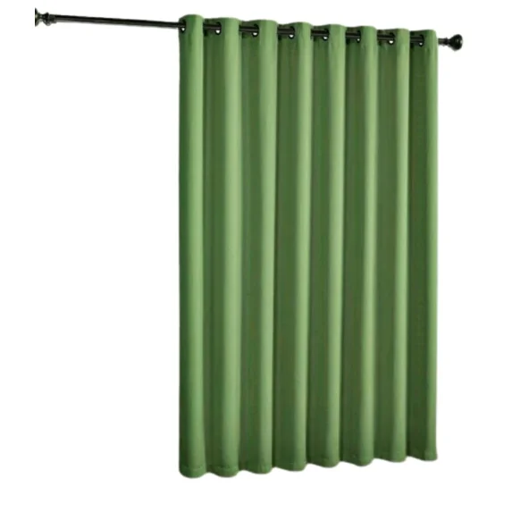 Gorgeous Home Linen Versatile K100 Lime Green Thermal Blackout Patio Door Window Grommet Curtain Extra Wide Room Divider 100" Wide X 84" Length 1Pc