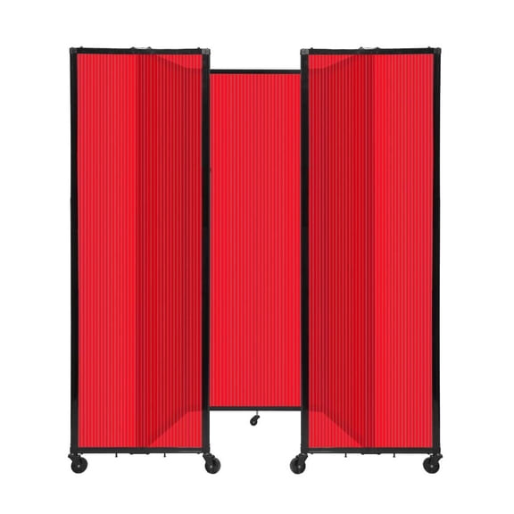Room Divider 360 Folding Portable Partition - Polycarbonate