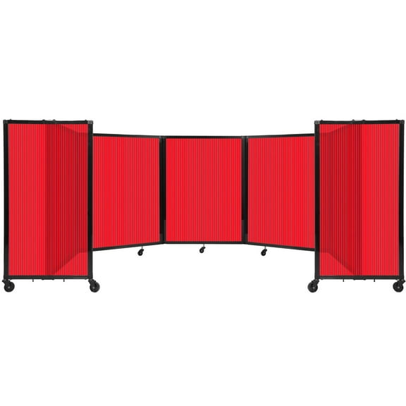 Room Divider 360 Folding Portable Partition - Polycarbonate