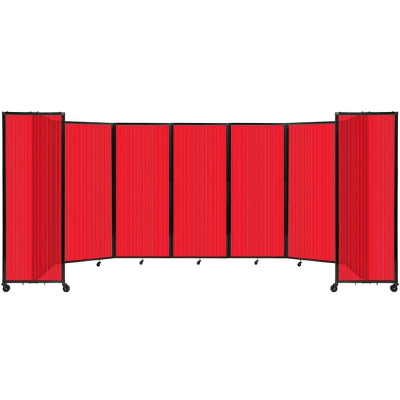 Room Divider 360 Folding Portable Partition - Polycarbonate