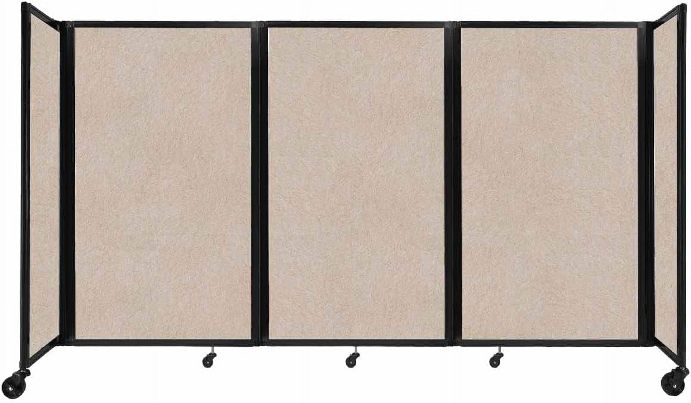 Room Divider 360 Portable Partition Privacy Wall Freestanding Office