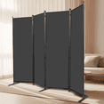 thumbnail image 1 of Room Divider-4 Panels Folding Privacy Screens, Partition Room Dividers Wall for Separation, Home, Office, Classroom, Studio, 1 of 7