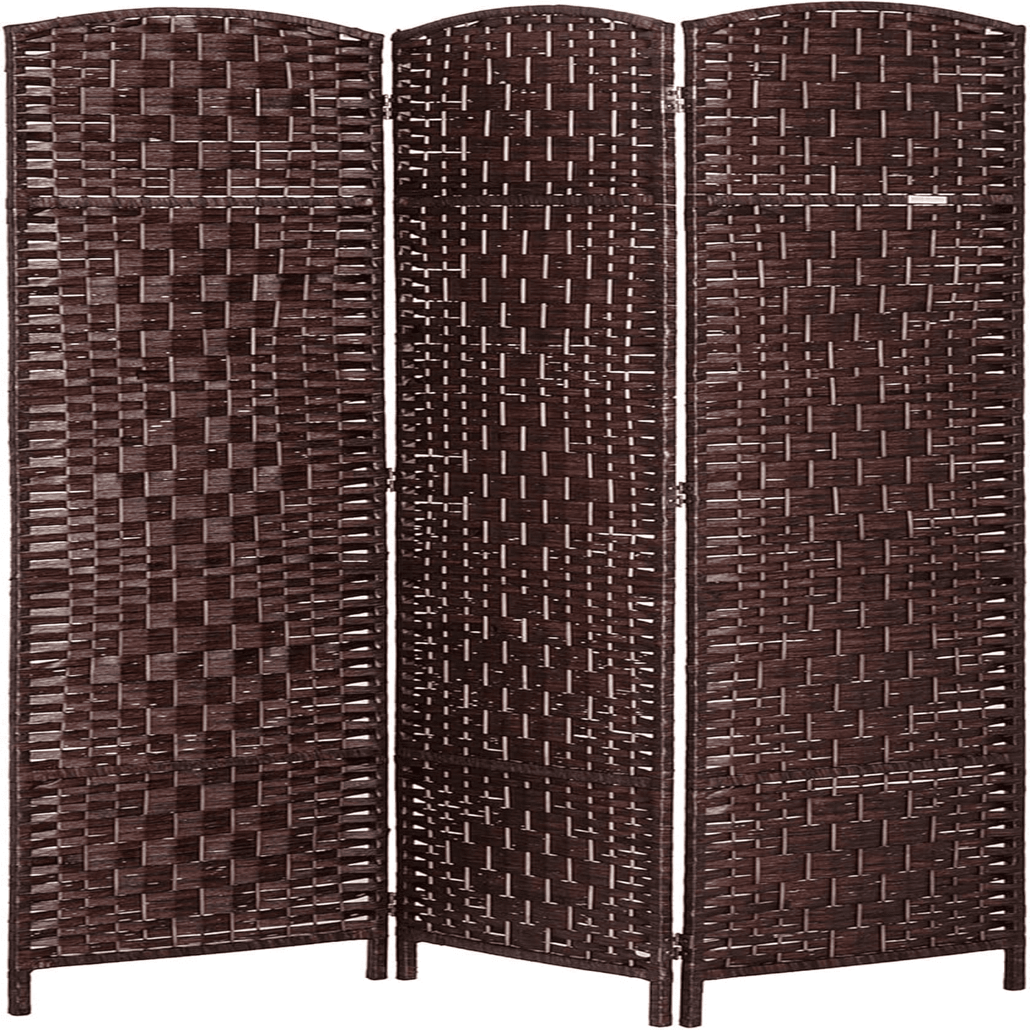 Room Divider 6 Panels Folding Privacy Screen 6FT Tall Portable Wicker