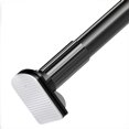 thumbnail image 1 of Mxdfafa No Drill Tension Rod - Extra Long Room Divider 43-122inch, Adjustable Spring Shower Curtain Rod for Closet/Balcony, Non-slip Telescopic Pole (Black), 1 of 6