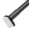 thumbnail image 1 of Mxdfafa No Drill Tension Rod - Extra Long Room Divider 43-122inch, Adjustable Spring Shower Curtain Rod for Closet/Balcony, Non-slip Telescopic Pole (Black), 1 of 7