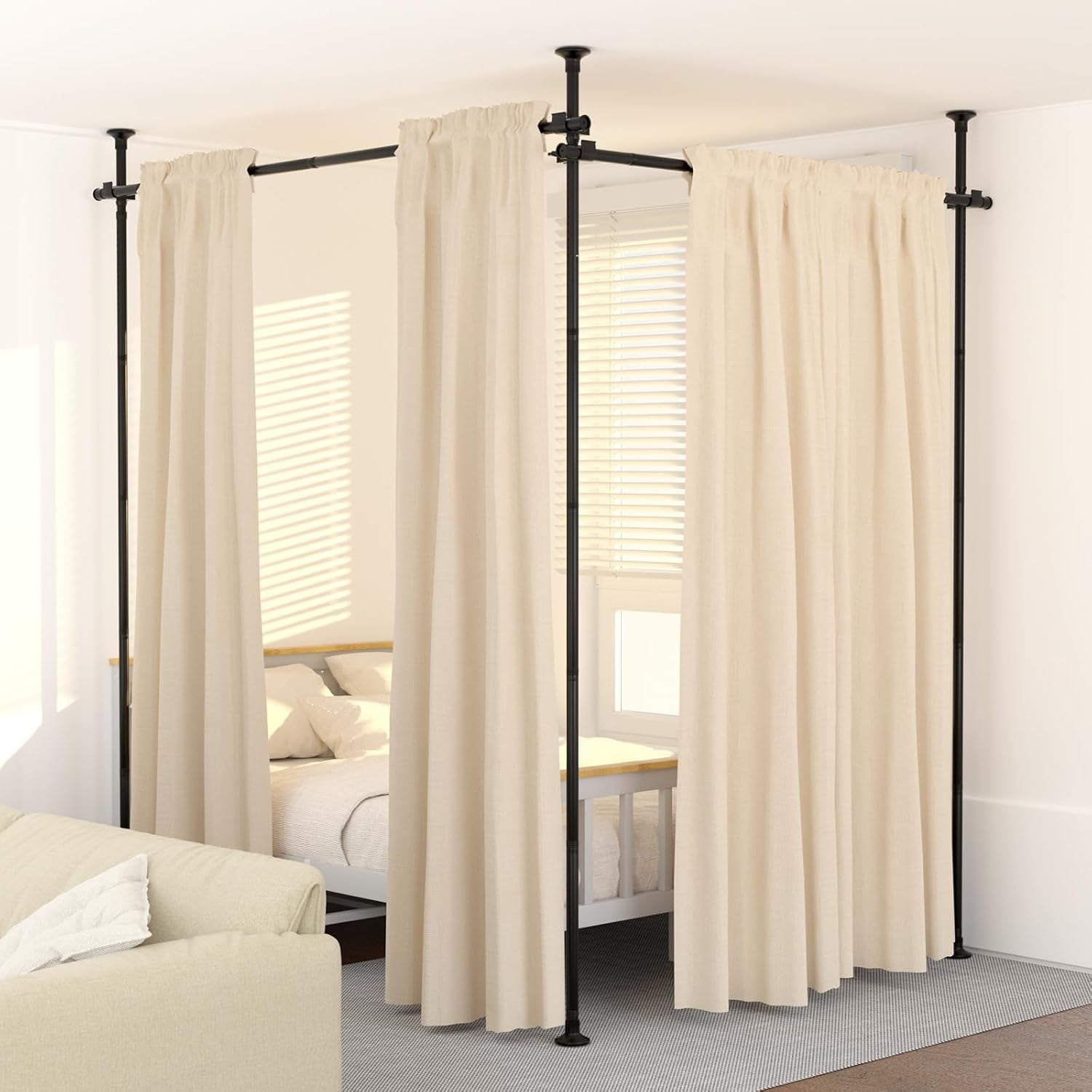 2ft3ft4ft5ft6ft7ft8ft tall floor to ceiling room divider solid wood screen partition post modern luxury living room column bedroom wall
