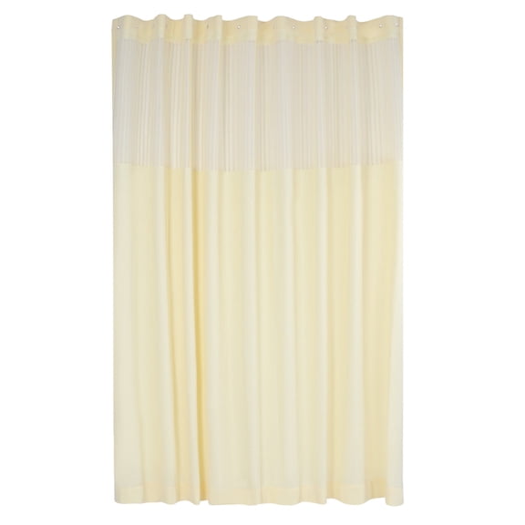 Room Divider Curtain for SPA, Privacy Cubicle Curtain with Mesh Top 12*8ft Pink/Blue/Beige