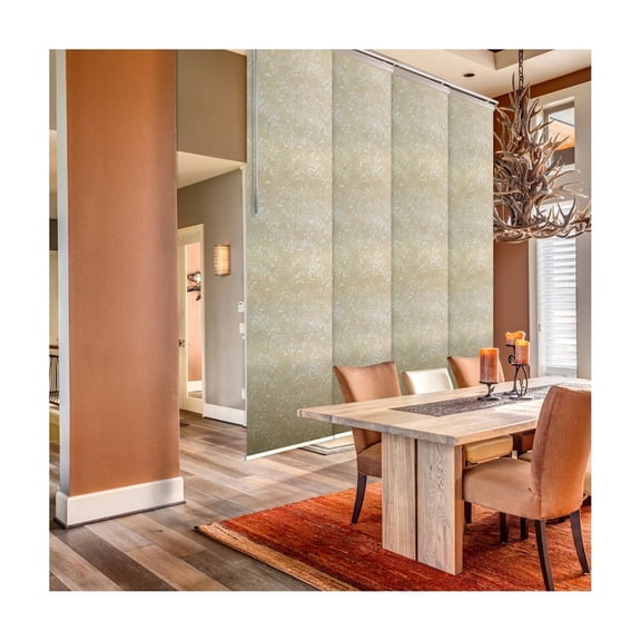 Room Divider Panels - Adjustable Width 48-88 Inch - Steel Frame - 94" High