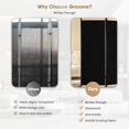 Room Divider Portable and Folding Privacy Screen, 4 Panel Room Divider
