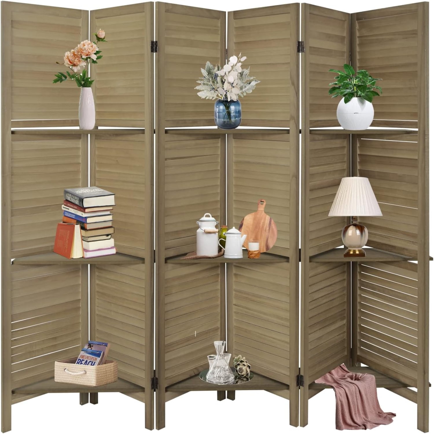 Room Divider with Shelves 4 Panel Room Divider Wall Room Dividers and