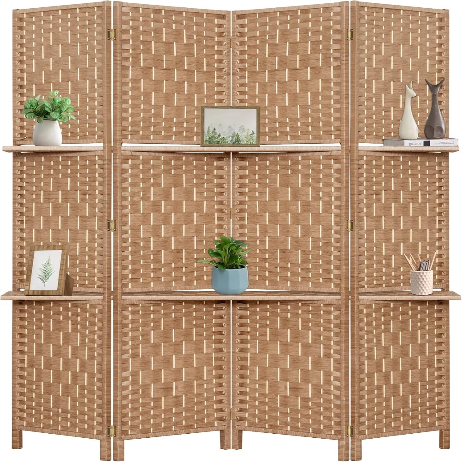 Room Divider with Shelves Room Dividers and Folding Privacy Screens