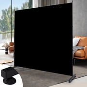 Room Divider Single Fabric Panel Privacy Screen, 71X 72Wide Portable Wall Divider for Room Separation, Upgrade Room Divider Screen 6 FT Partation Room Dividers for Home, Office, Dorm, Studio
