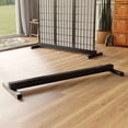 thumbnail image 1 of Room Divider Stand Black 3 Panel, 1 of 7