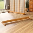 thumbnail image 1 of Room Divider Stand Honey 3 Panel, 1 of 7