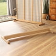 thumbnail image 1 of Room Divider Stand Natural 3 Panel, 1 of 7
