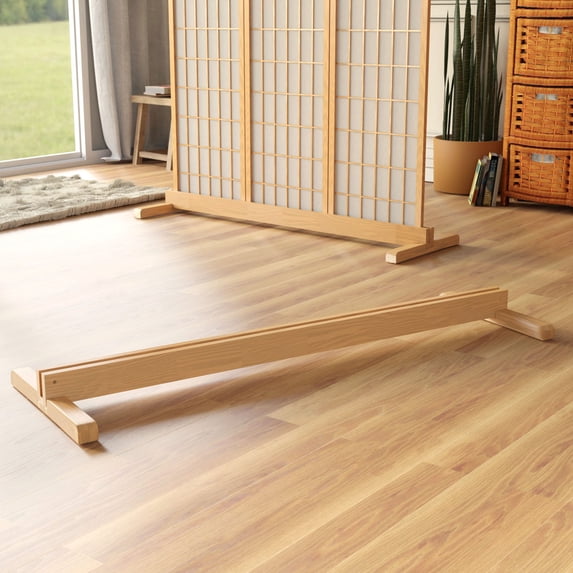 Room Divider Stand Natural 3 Panel