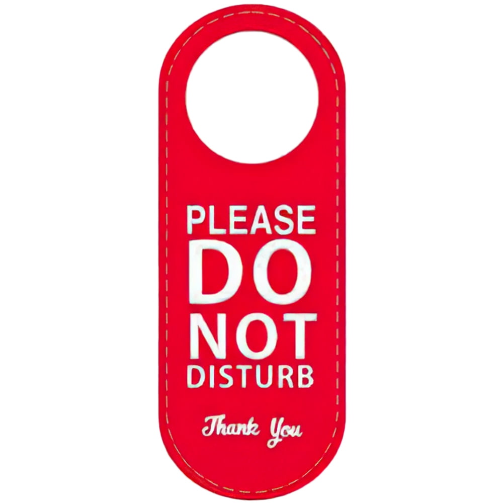 Room Do Not Disturb Double Side Hotel Door Sign Privacy Door Indicator
