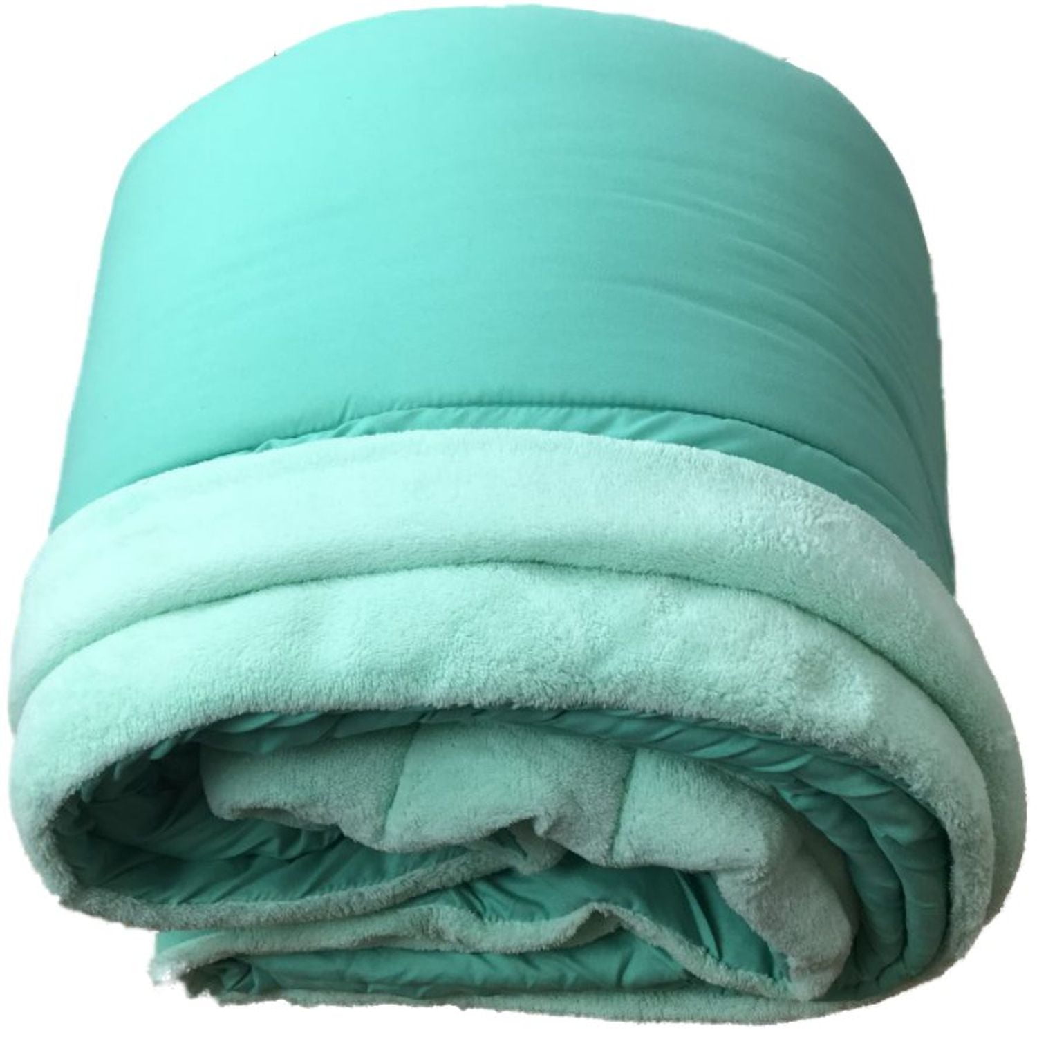 Room Essentials Seafoam Green Twin XL Bed in Bag Comforter Plush Dorm