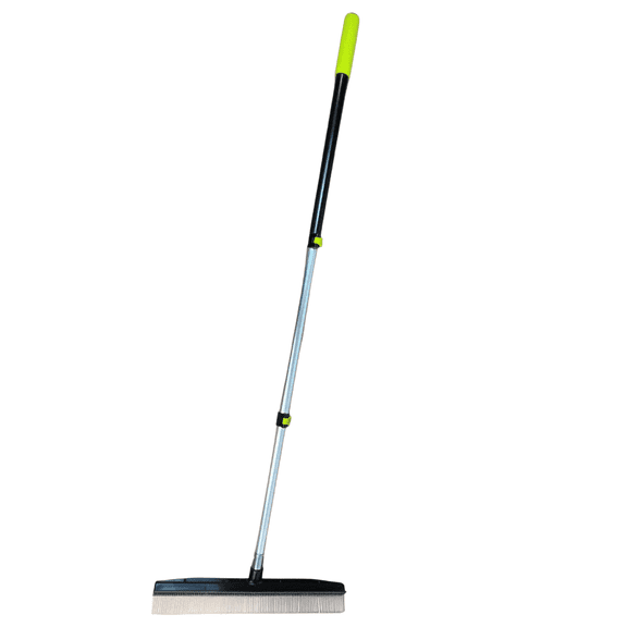 Room Groom Carpet Rake and Groomer with Telescoping 54 Inch Adjustable Handle