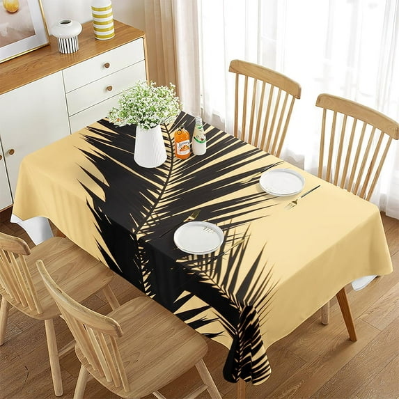 Room Living Travel Kitchen Decor Home Decor Tablecloth Theme Landscape Rainforest Tropical Tableclot