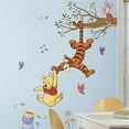 thumbnail image 1 of Room Mates RMK2463GM Winnie The Pooh Swinging For Honey Peel And Stick Giant Wall Decals, 1 of 1