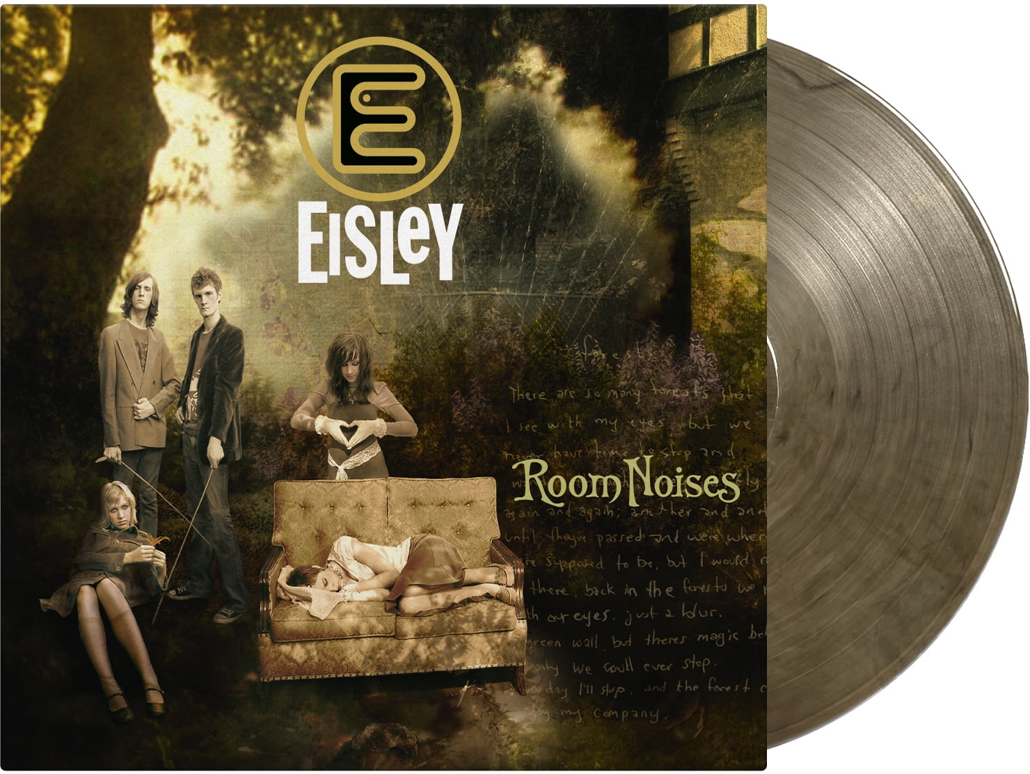 Eisley - Room Noises - Limited 180-Gram Crystal Clear & Black Marble Colored Vinyl - Music & Performance
