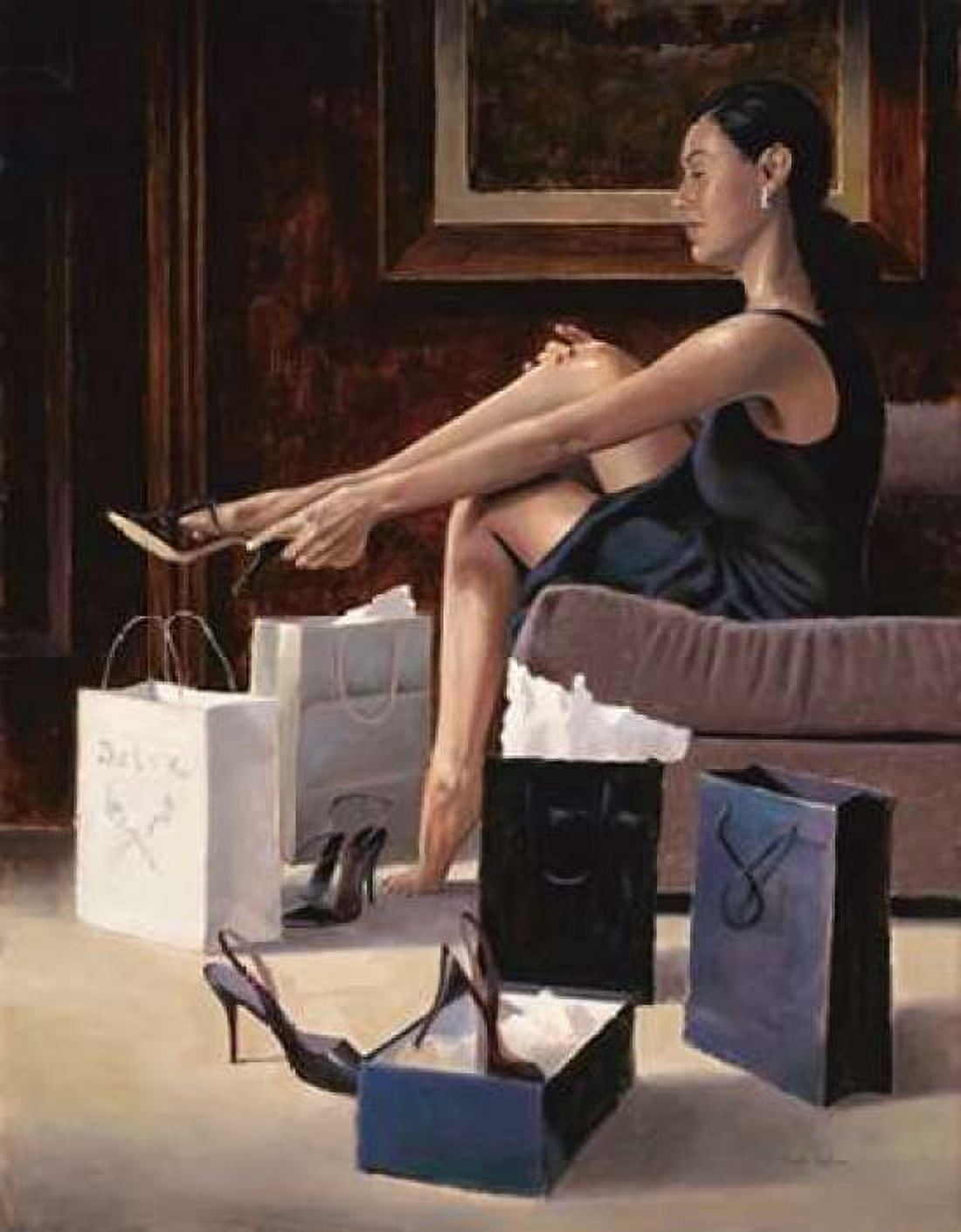 Room Service-Her Canvas Art - Myles Sullivan (22 x 28)