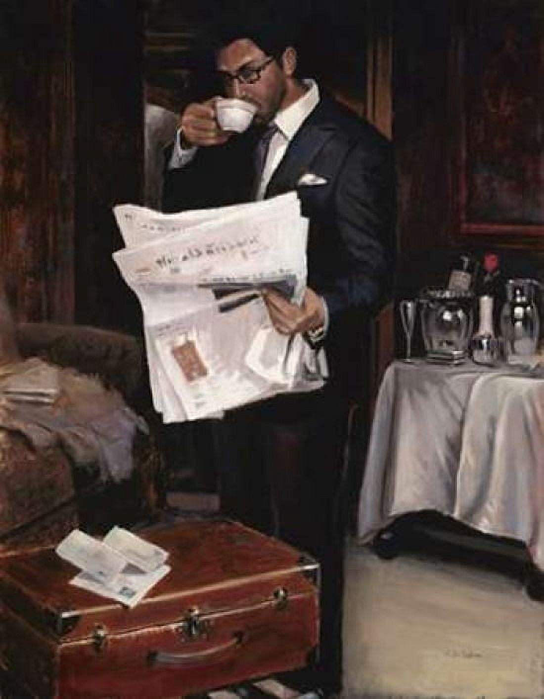 Room Service-Him Canvas Art - Myles Sullivan (22 x 28)