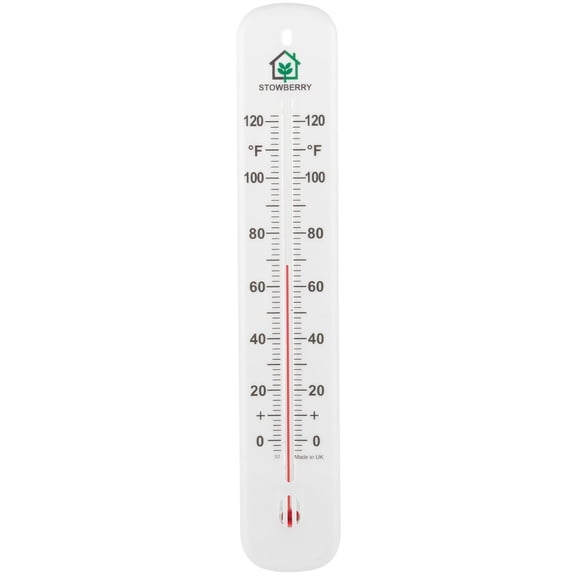 Room Thermometer 8.5 Inch Indoor or Outdoor Temperature Gauge for Room, Greenhouse, Garden, Patio, Home, Office, Balcony