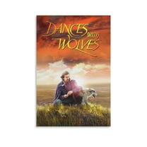 Room Wall Posters Dances with Wolves Movie Posters Canvas Art Poster And Wall Art Picture Print Modern Family Bedroom Decor Posters
