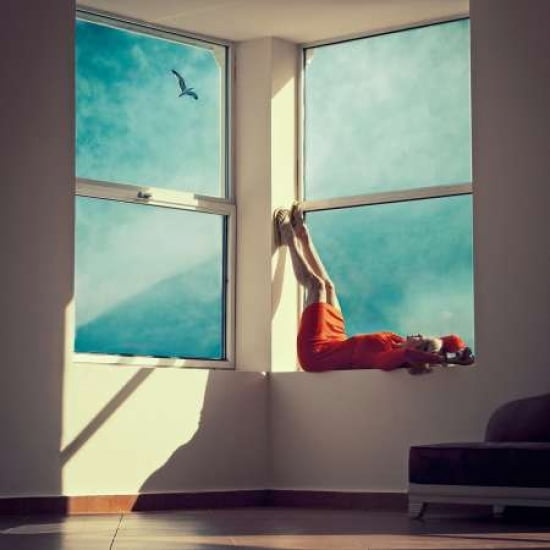 Room With A View Canvas Art - Ambra (24 x 24)