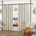 thumbnail image 1 of Room divider curtain rod，Expandable Room Divider, Tension Curtain Rod, Damage Free Freestanding Vertical Tension Stand, maximum extension W:70inch H:125inch (Black), 1 of 7