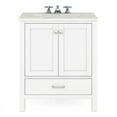 thumbnail image 1 of RoomAndLoft Nantucket 1-Drawer Solid Wood Bathroom Vanity in White, 1 of 3