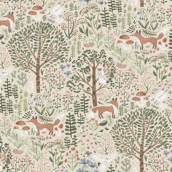 RoomMates Clara Jean Folklore Forest Peel & Stick Wallpaper 17 in