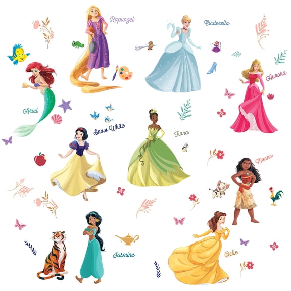 RoomMates Disney Be Bold Pink Peel and Stick Wall Decals