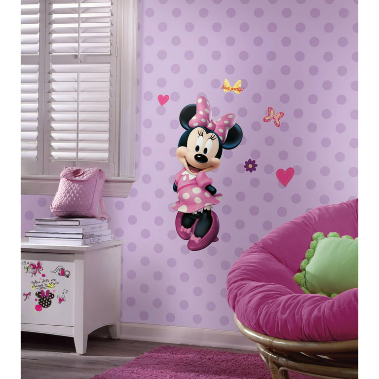  RoomMates RMK5156GM Minnie Mouse Peel and Stick Giant