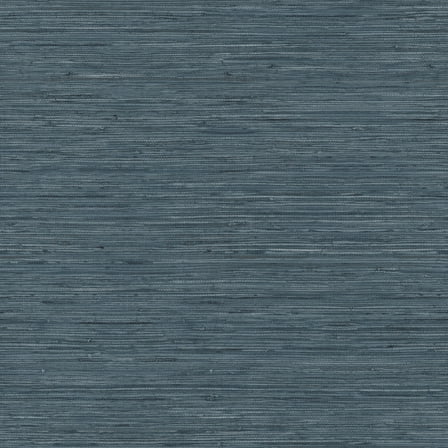 RoomMates Faux Grasscloth Blue Peel and Stick Wallpaper, 20.5 in wide x 18 ft