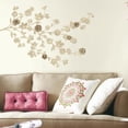 thumbnail image 1 of RoomMates Floral Blossom Peel and Stick Giant Wall Decals with 3D Flower Embellishments, 1 of 2