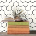 thumbnail image 1 of RoomMates Grey & White Open Geometric Peel & Stick Wallpaper, 1 of 8