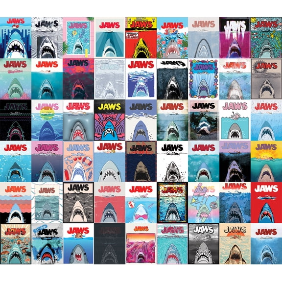 RoomMates JAWS 50th Anniversary Posters Peel and Stick Mural