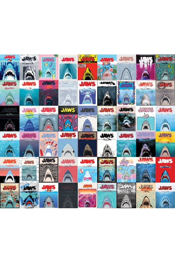 RoomMates JAWS 50th Anniversary Posters Peel and Stick Mural