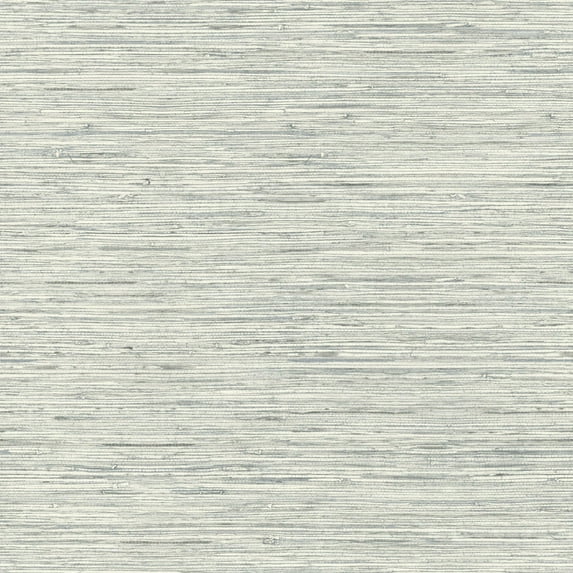 RoomMates Light Gray Grasscloth Peel and Stick Wallpaper, 20.5 in x 18 ft