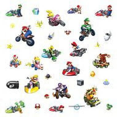 RoomMates Mario Kart Wall Decal 34 Pack
