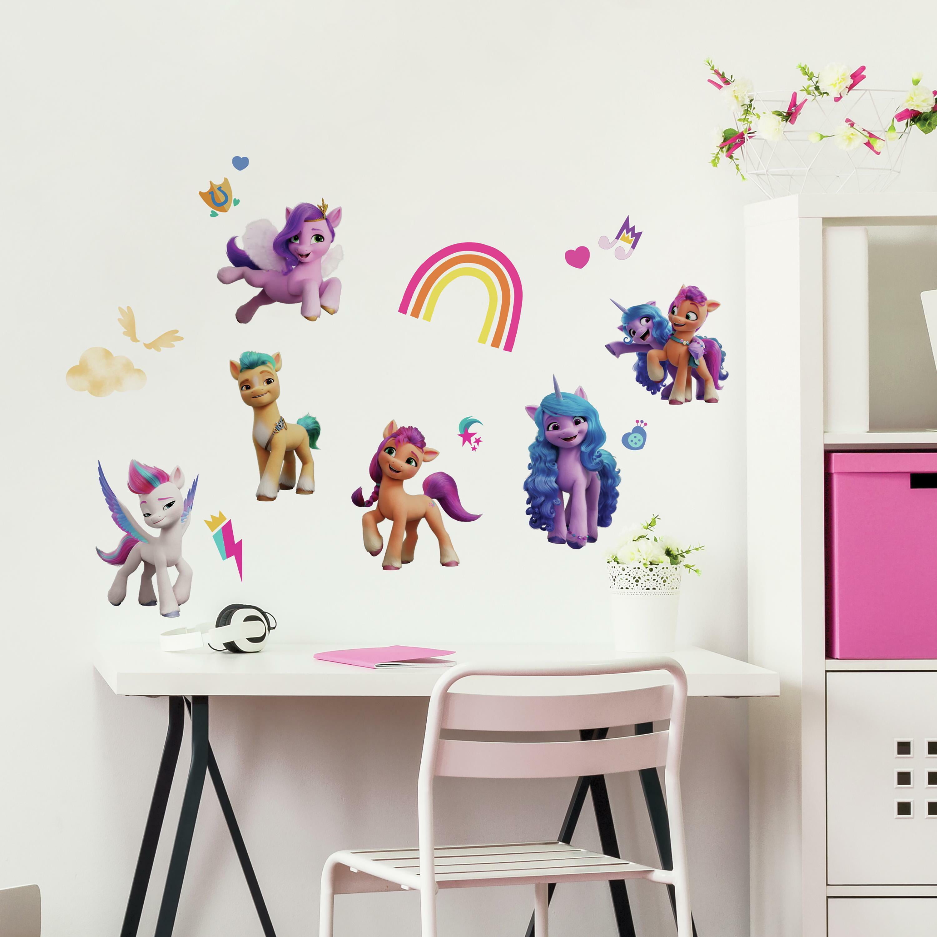 My Little Pony Giant Peel & Stick Wall Decals – US Wall Decor