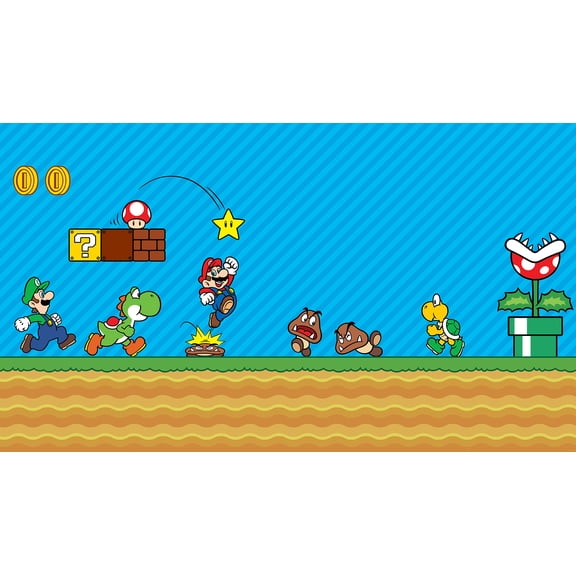 RoomMates Nintendo Super Mario Classic Scene Peel and Stick Mural