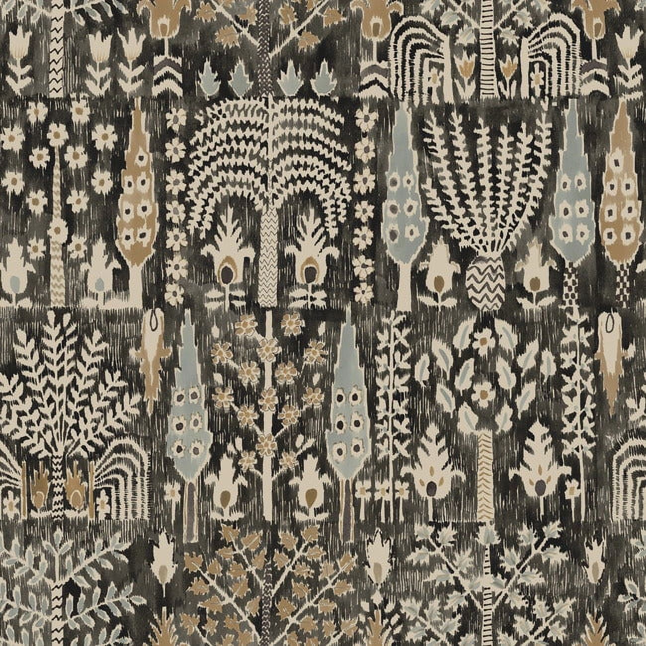 RoomMates Persian Ikat Black, Peel & Stick Wallpaper Roll